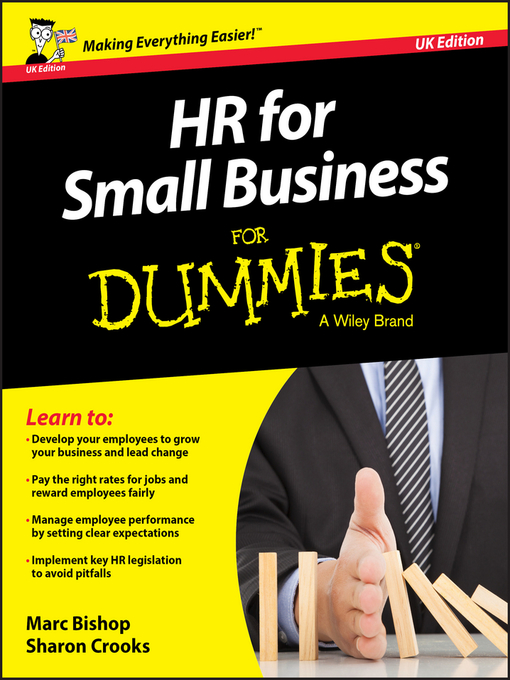 Cover image for HR for Small Business for Dummies